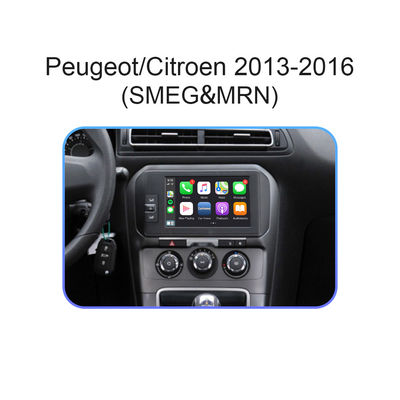 EQ Ayarı Araba GPS Navigasyon DVD Oynatıcı Peugeot Citroen 308 Için Otomatik Adaptör